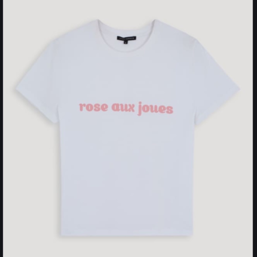 "ROSE AUX JOUES" T-SHIRT